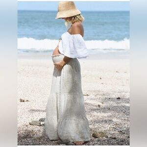 NWT Beachwood linen skirt.